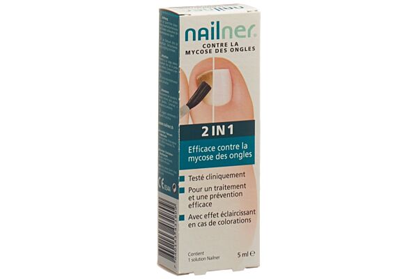 Nailner Nagelpilz-Lösung 2-in-1 5 ml