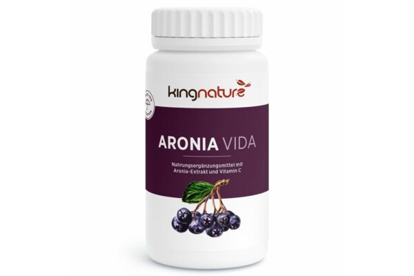 Kingnature Aronia Vida extrait caps 500 mg 100 pce