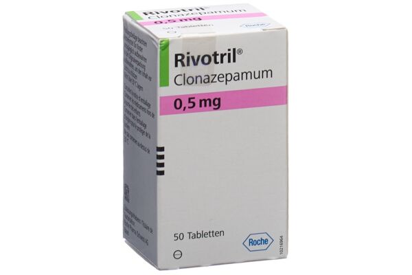 Rivotril Tabl 0.5 mg Fl 50 Stk