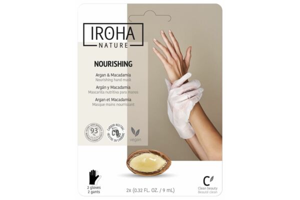 Iroha Hands & Feet Hand Mask GLover Nourishing 2 x 9 ml