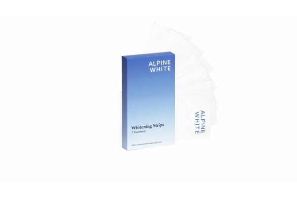 Alpine White Whitening Strips pour 7 utilisations