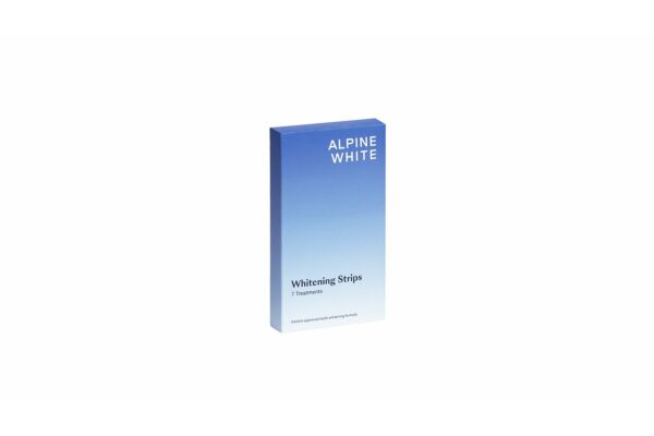 Alpine White Whitening Strips pour 7 utilisations