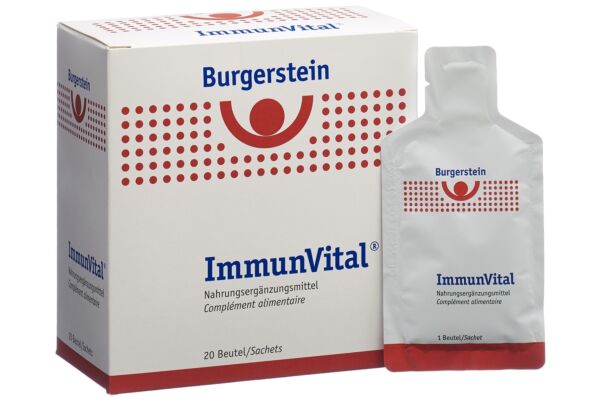 Burgerstein ImmunVital jus sach 20 pce