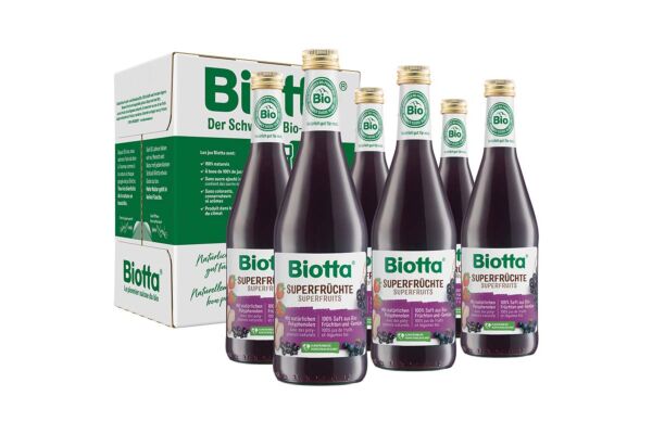 Biotta Superfruits Bio 6 fl 5 dl
