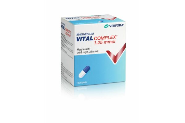Magnesium Vital Complex caps 1.25 mmol 100 pce