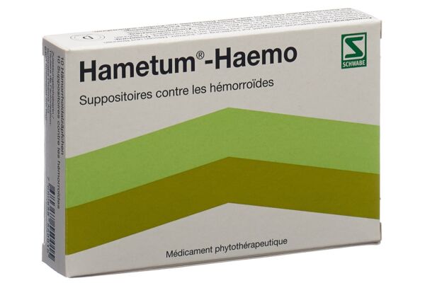 Hametum-Haemo supp 10 pce