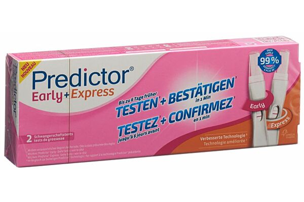 Predictor Early EARLY + EXPRESS test de grossesse 2 pce