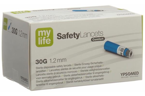 mylife SafetyLancets Comfort Sicherheitslanzetten 30G 200 Stk