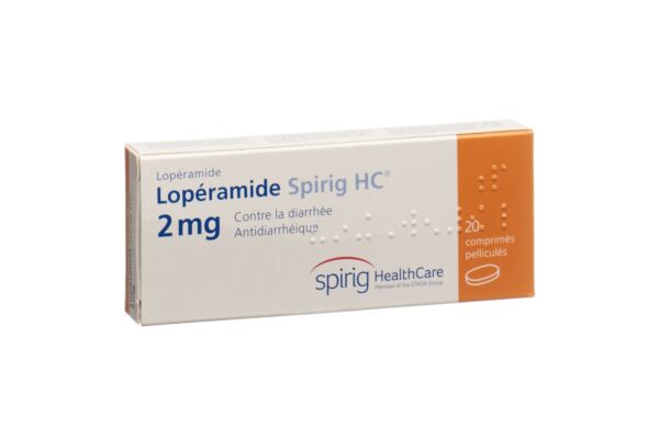 Loperamid Spirig HC Filmtabl 2 mg 20 Stk