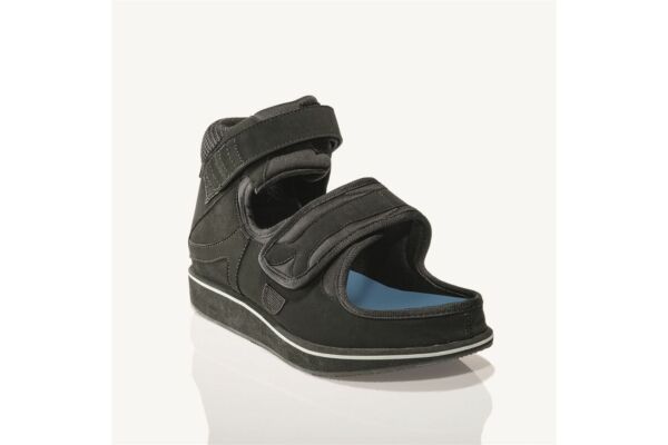 Bort diabétique-chaussure de pansement 35-36 droit noir