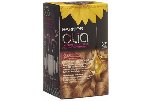 Olia coloration 8.31 Golden Ashy Blond