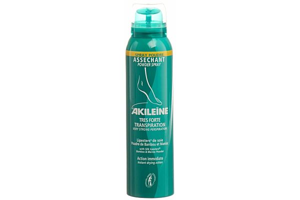 AKILEINE Grün Fusspuder Spray 150 ml