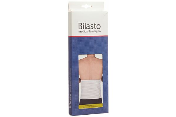 Acheter Bilasto ceinture abdominale homme M blanche avec bande