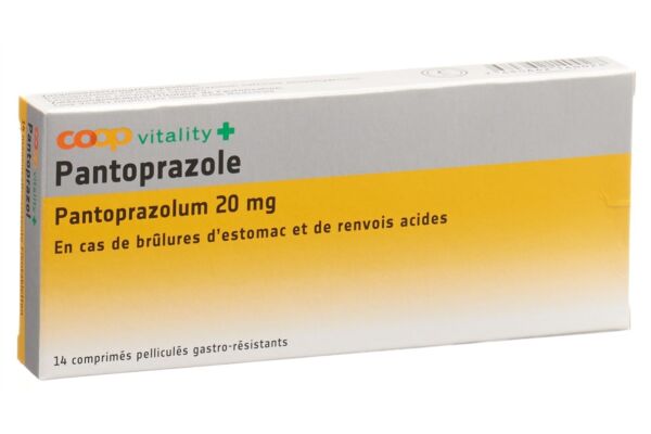 Coop Vitality Pantoprazol Filmtabl 20 mg 14 Stk