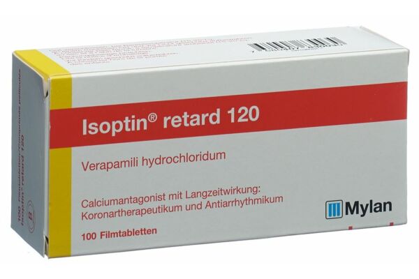 Isoptin retard Ret Filmtabl 120 mg 100 Stk