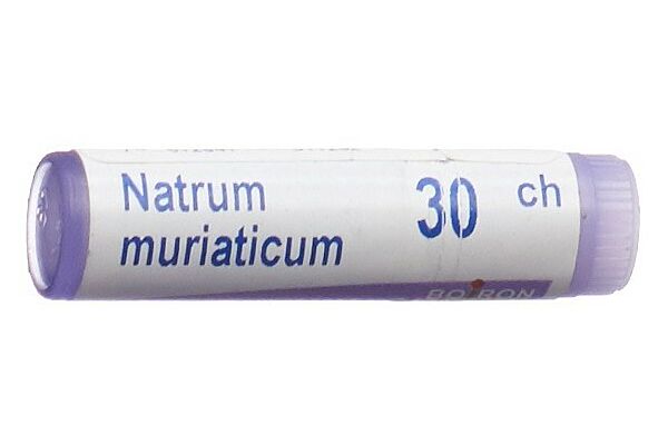 Boiron natrum muriaticum glob 30 CH 1 dos