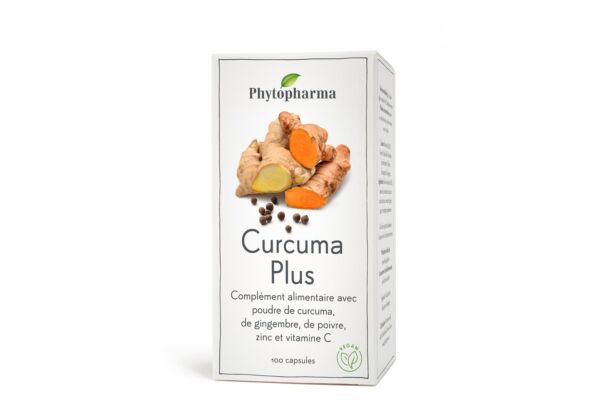 Phytopharma Curcuma Plus caps fl 100 pce