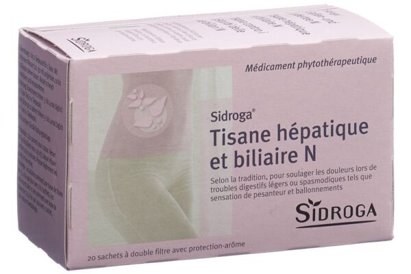 Sidroga tisane hépatique et biliaire N 20 sach 2 g