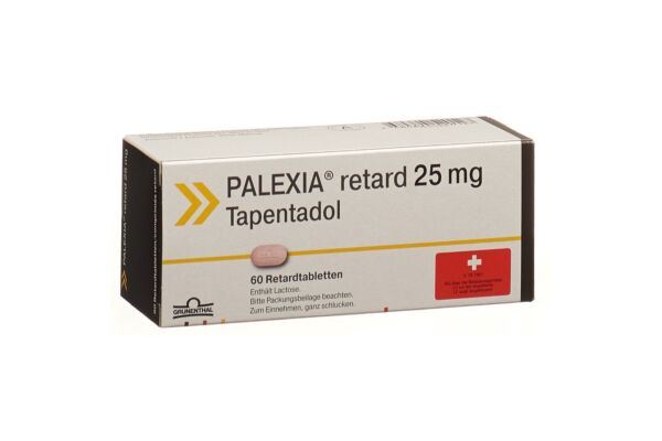 Palexia cpr ret 25 mg 60 pce