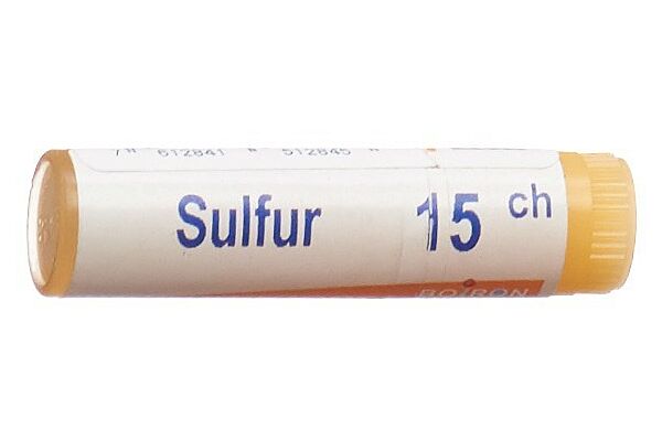 Boiron sulfur glob 15 CH 1 dos