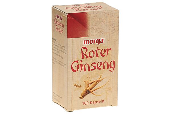 Morga Ginseng rouge caps 100 pce