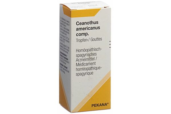 Pekana Ceanothus americanus compositum gouttes fl 50 ml