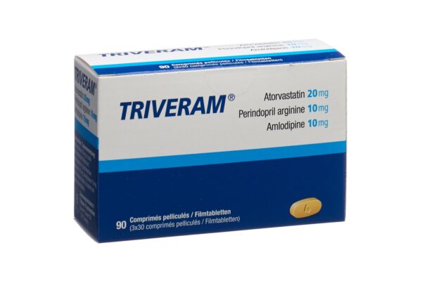 Triveram cpr pell 20 mg/10 mg/10 mg 3 bte 30 pce
