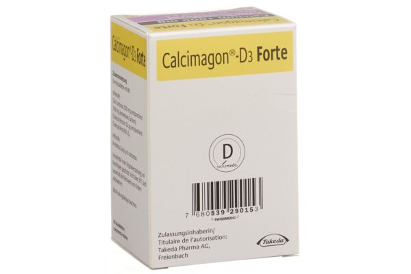 Calcimagon D3 Forte cpr croquer citron bte 60 pce