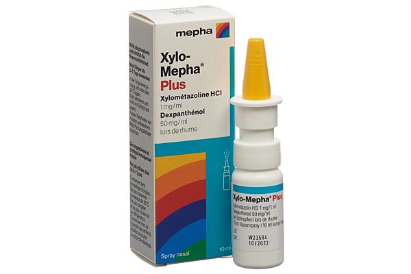 Xylo-Mepha Plus spray nasal 10 ml