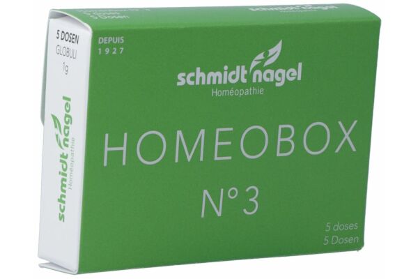 SN HomeoBox 3 Glob 5 x 1 g