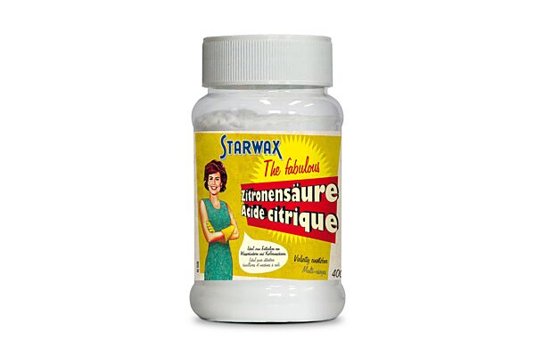 Starwax the fabulous acide citrique allemand/français 400 g