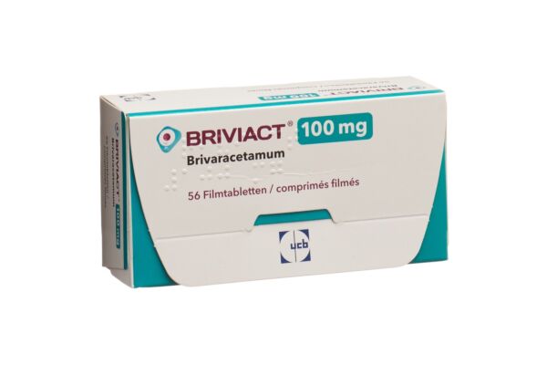 Briviact cpr pell 100 mg 56 pce