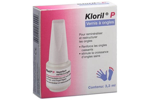 Kloril P vernis à ongles fl 3.3 ml
