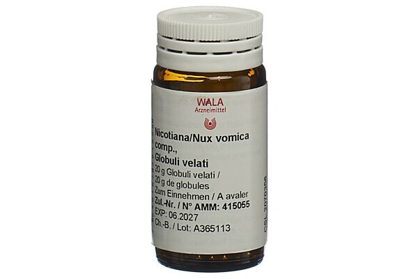 Wala Nicotiana/Nux vomica comp. Glob 20 g