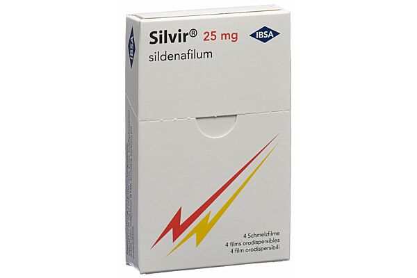 Silvir Schmelzfilm 25 mg 4 Stk