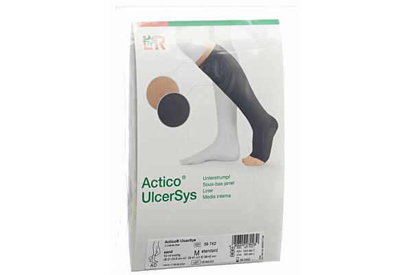 Actico UlcerSys sous-chaussette S standard chair 3 pce