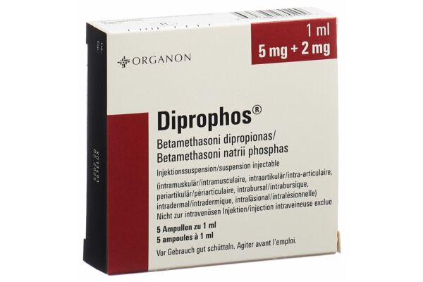 Diprophos susp inj 5 amp 1 ml
