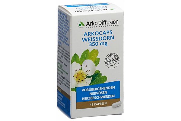 Arkocaps Weissdorn Kaps 350 mg Ds 45 Stk