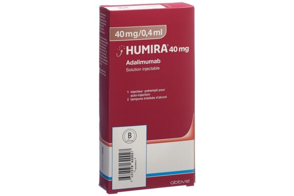 Humira Inj Lös 40 mg/0.4ml Fertigpen 0.4 ml