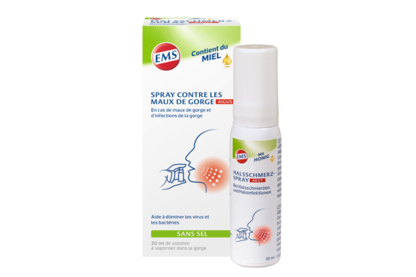 EMS spray contre les maux de gorge aigus 30 ml