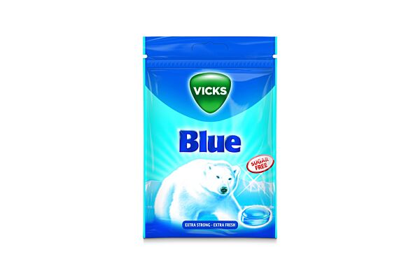 Vicks Blue ohne Zucker Btl 72 g