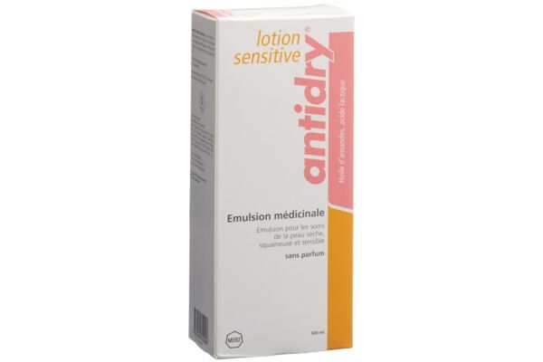 antidry Lotion sensitive Emuls parfumfrei Fl 500 ml