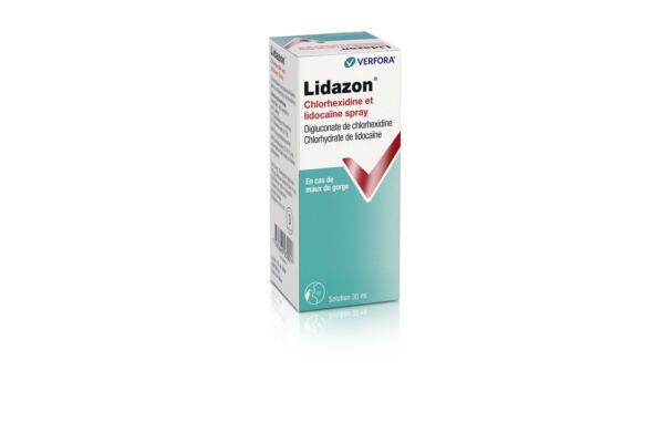 Lidazon Chlorhexidin et Lidocaine spray fl 30 ml
