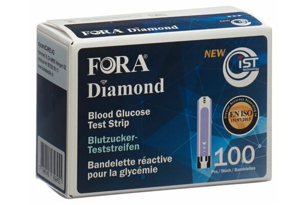 FORA Diamond bandelettes réactives 100 pce