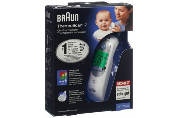 Braun (PI-APS) ThermoScan Ohrthermometer 7 IRT 6520
