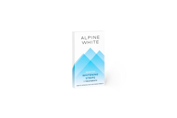 Alpine White Whitening Strips Sensitive für 7 Anwendungen