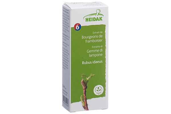 HEIDAK Knospe Himbeere Rubus idaeus Glyc Maz Fl 30 ml