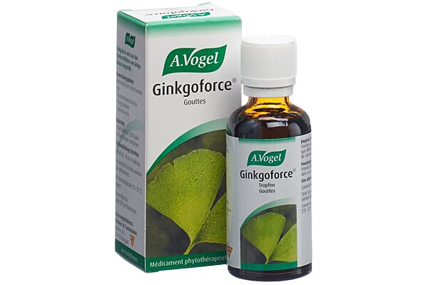 Vogel Ginkgoforce gouttes fl 50 ml