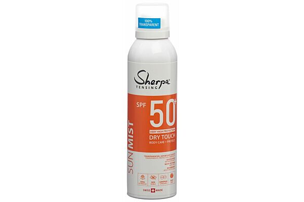 Sherpa Tensing brumisateur SPF 50+ INVISIBLE 200 ml