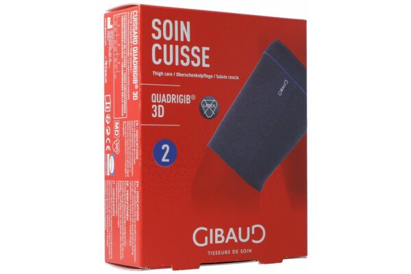 GIBAUD Quadrigib 3D cuissard Gr2 51-59cm